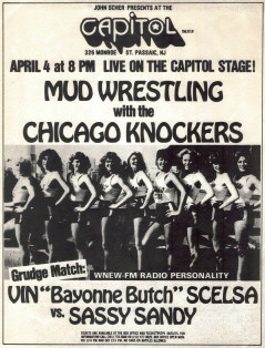 Chicago Knockers Poster of Capitol Theater Passaic, NJ