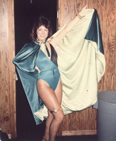 Night Hawk (Mary Beth) in full stage costume